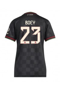 Bayern Munich Sacha Boey #23 Jalkapallovaatteet Naisten Kolmaspaita 2025-26 Lyhythihainen